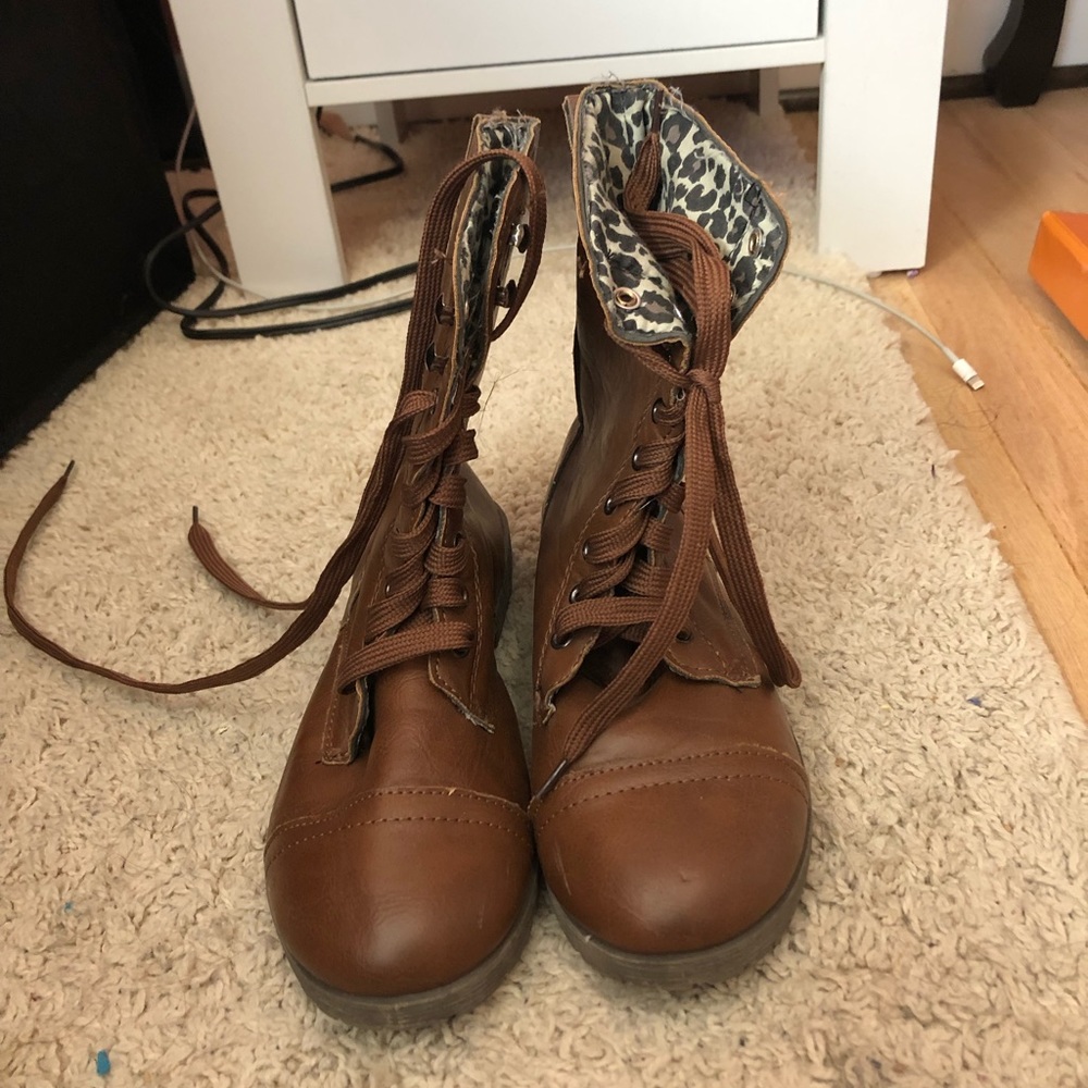 Brown boots